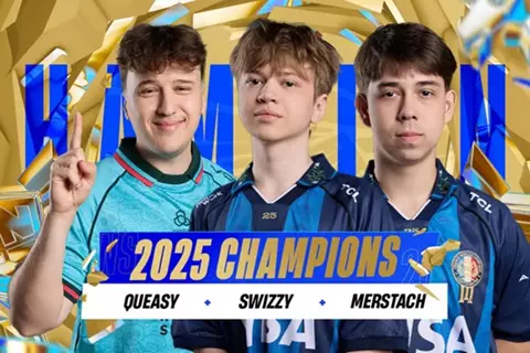 ثلاثي أوروبي يتوج ببطولة العالم في Fortnite Champion Series 2025